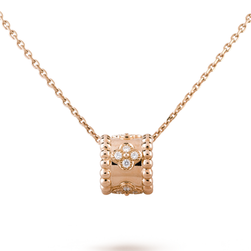 18K Van Cleef & Arpels Perlée Clovers Pendant Necklace