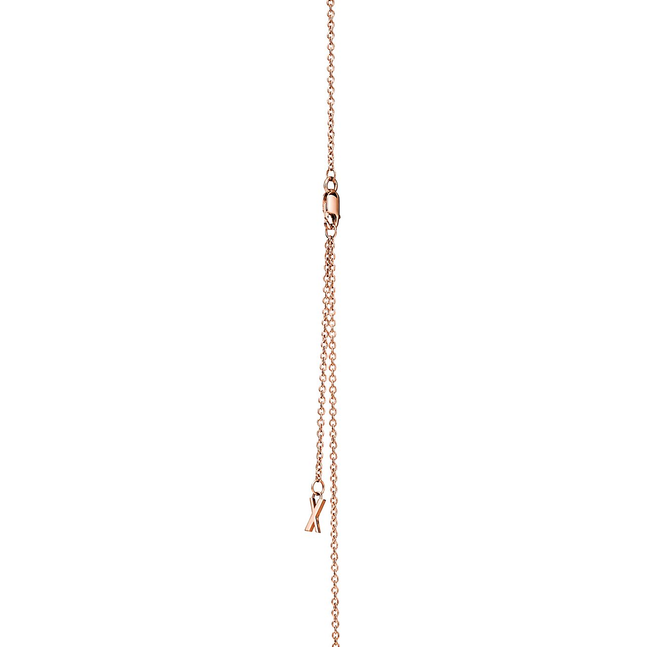 Tiff Atlas X Closed Interlocking Pendant Necklace