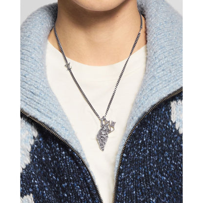 Louis Croissant Medium Charm Necklace