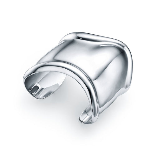 Tiffany Elsa Peretti Medium Bone Cuff Bracelet