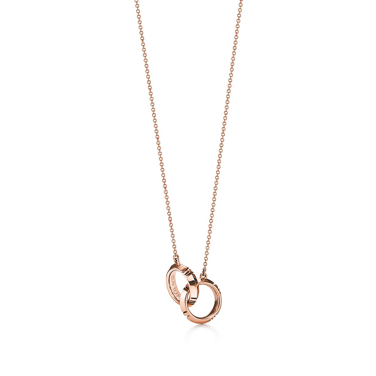 Tiff Atlas X Closed Interlocking Pendant Necklace