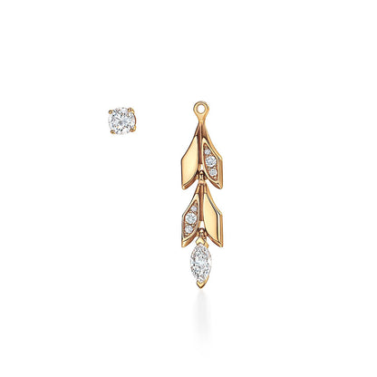 Tiff Victoria Vine Convertible Drop Earrings