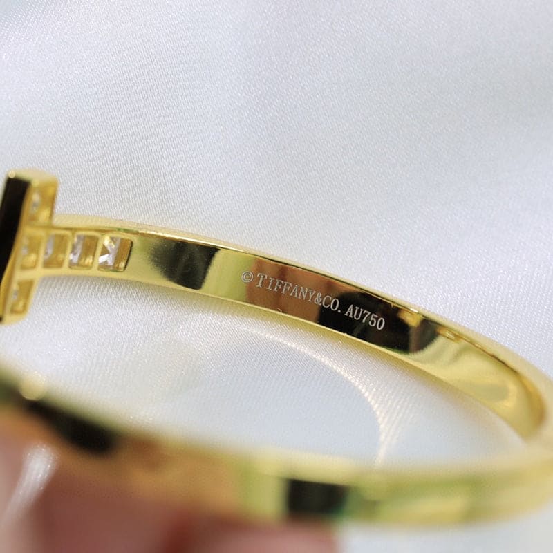 Tiff Diamond Square Bracelet