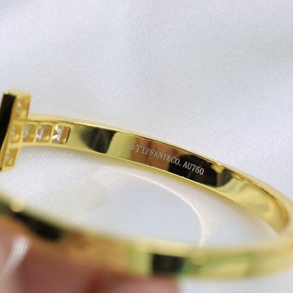 Tiff Diamond Square Bracelet