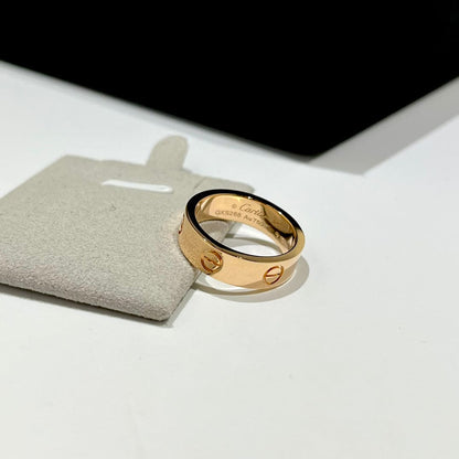 18K Love Wedding 6mm Ring