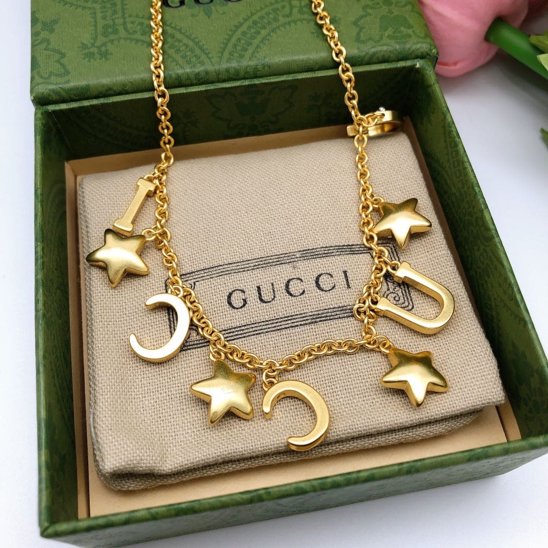 GG Script Necklace