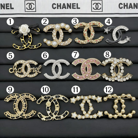 CC Gold Brooch Collection Seven