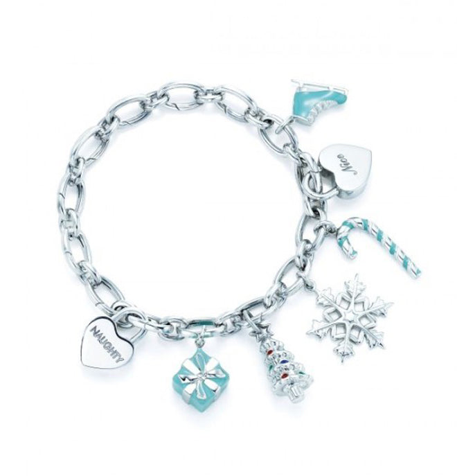 Tiff Christmas Tag Bracelet