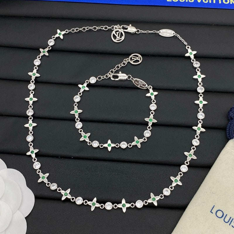 Louis Green Blossom Gold Bracelet