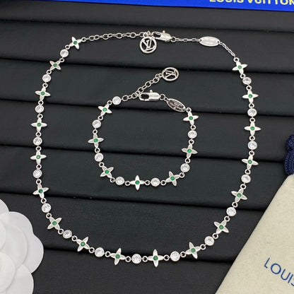 Louis Green Blossom Gold Bracelet