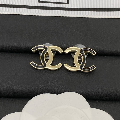 CC Black & Gold Earrings
