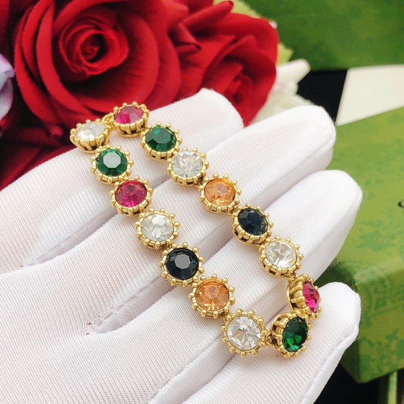 GG Color Crystal Tiger Bracelet