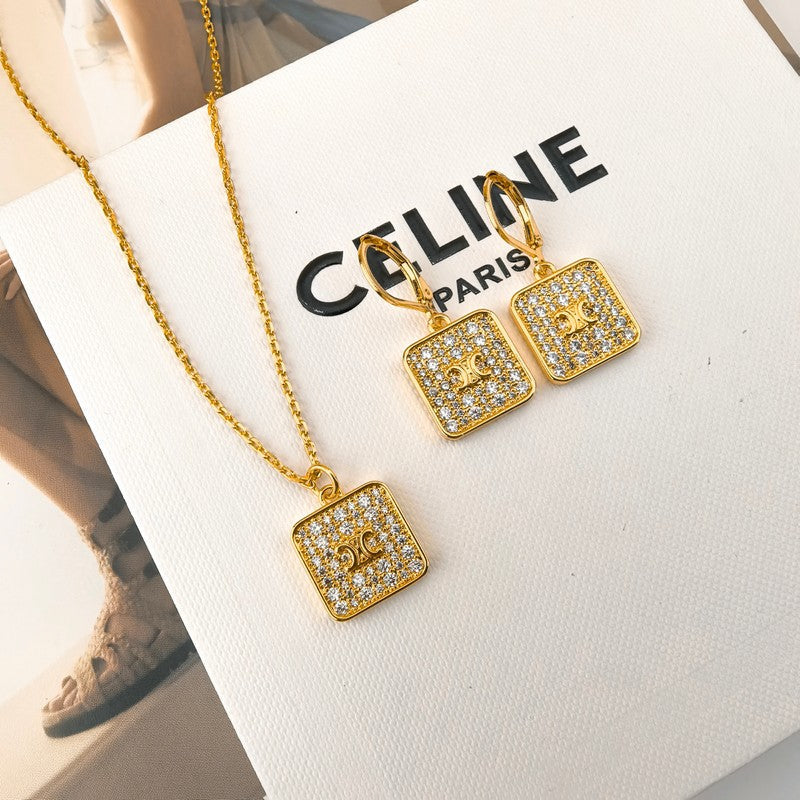 CE Triomphe Diamond Earrings