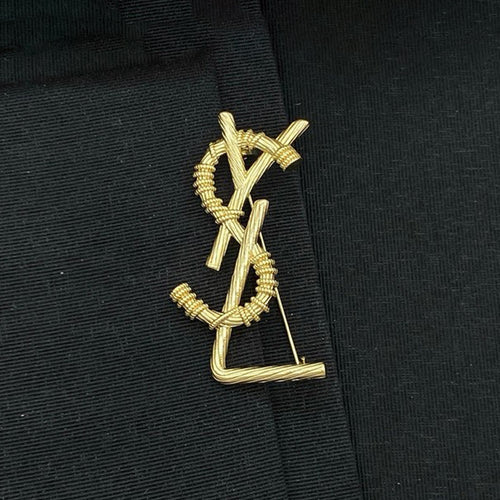 Saint Gold Brooch