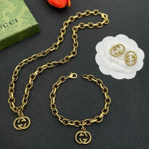 GG Interlocking G Necklace