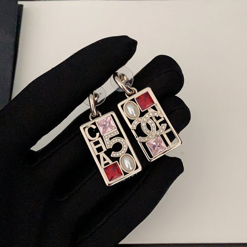 CC Color Crystal No.5 Earrings