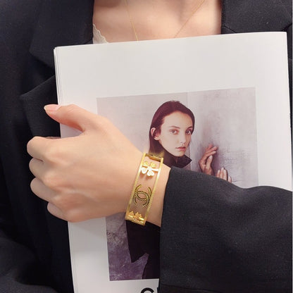 CC Clover Wide Bracelet