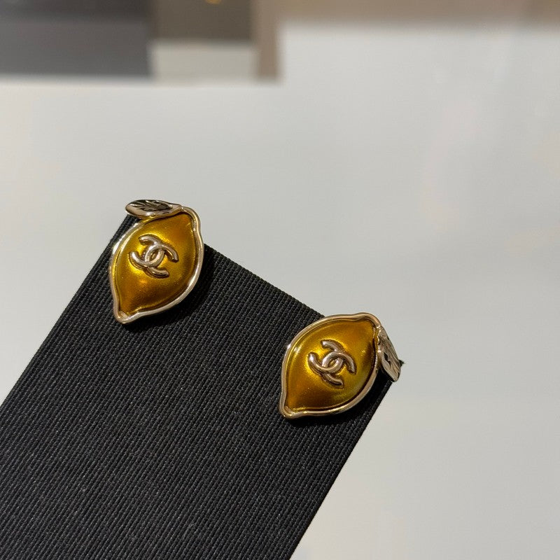 CC 26P Lemon Gold Earrings