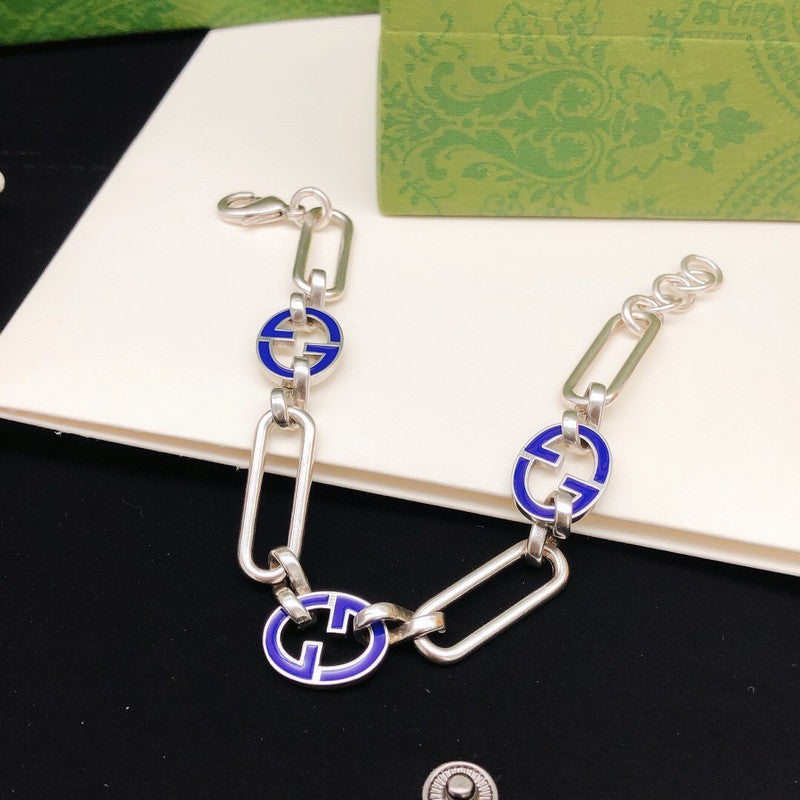 GG Blue Gold Bracelet