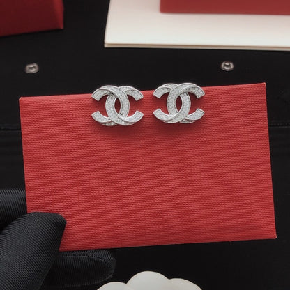 CC Diamond Earrings