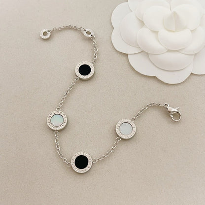 BVLG White Gold Bracelet