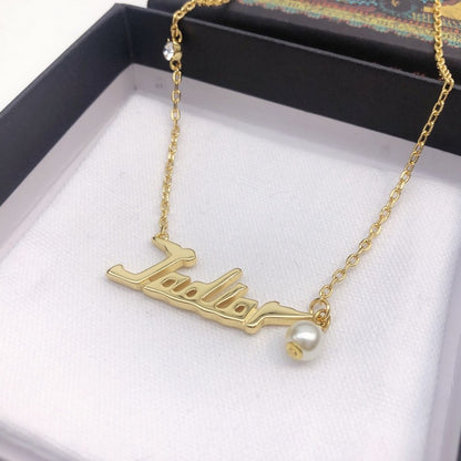 CD J'Adior Gold Necklace