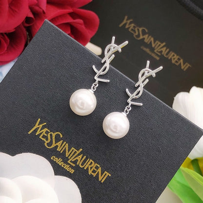 Saint Pearl Drop Earrings