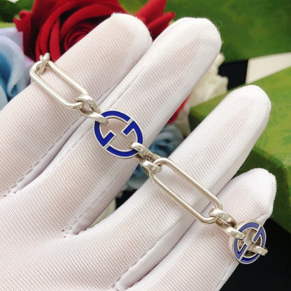 GG Blue Gold Bracelet