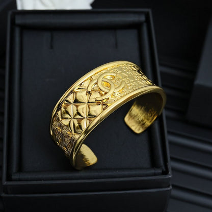 CC 2025 Vintage Wide Cuff Bracelet