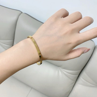 CC Thin Gold Bracelet