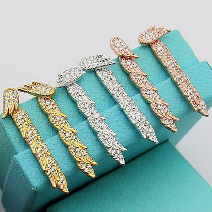 Tiff Bird on a Rock by Tiffany Drop Earrings