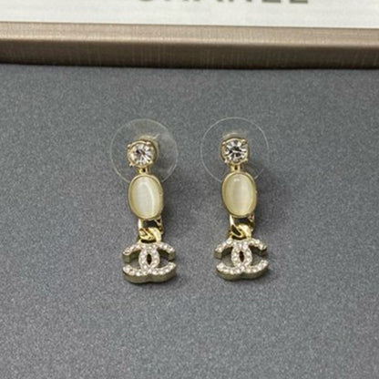 CC Crystal Drop Earrings