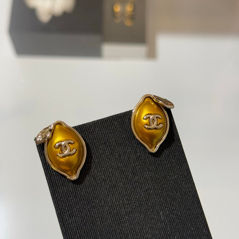 CC 26P Lemon Gold Earrings