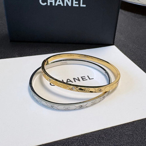 CC Gold Diamond Bracelet