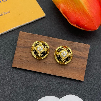 Louis Black & White Pearl Earrings