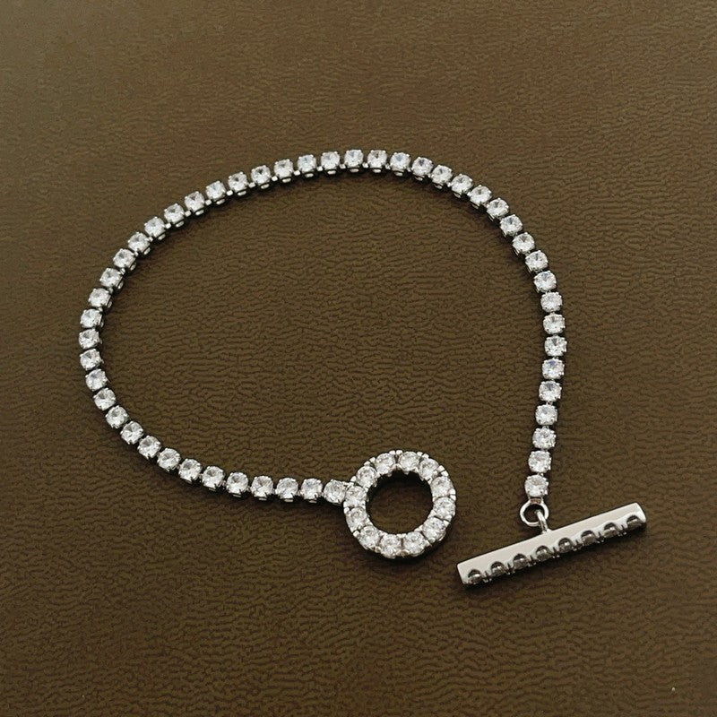 Herm Diamond Chain Bracelet