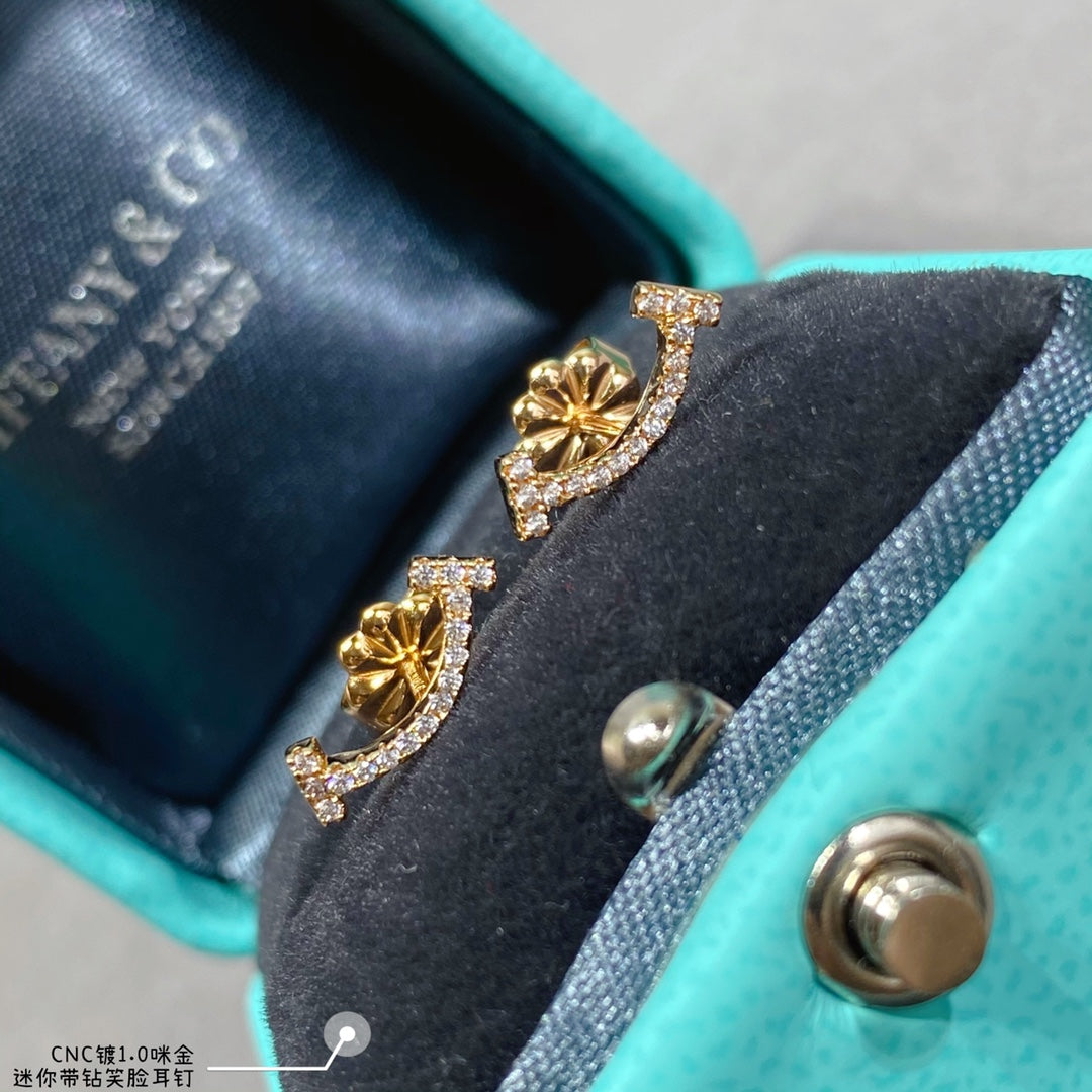 Tiff Smile Diamonds Earrings