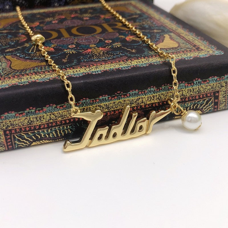 CD J'Adior Gold Necklace