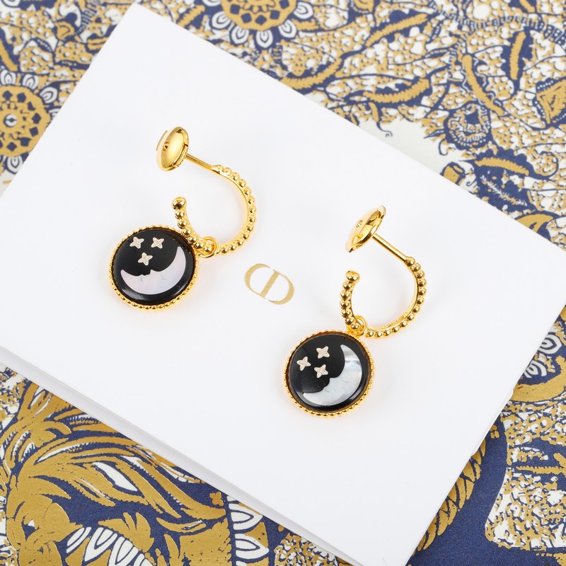 CD ROSE CELESTE Gold Earrings