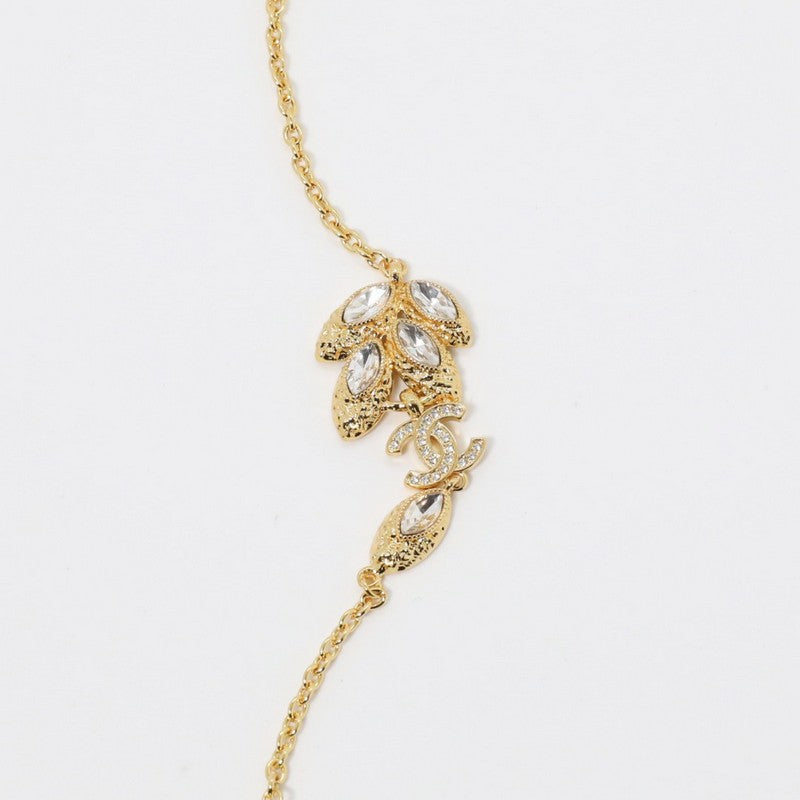 CC Vintage Crystal Long Necklace