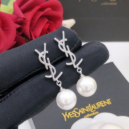 Saint Pearl Drop Earrings