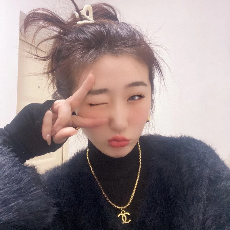 CC Vintage Gold Choker Necklace