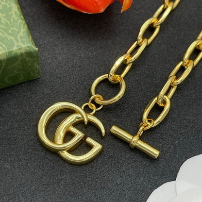 GG Interlocking G Gold Chain Bracelet