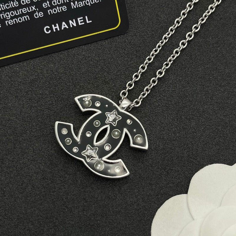 CC Black Star Gold Necklace