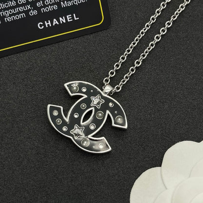 CC Black Star Gold Necklace