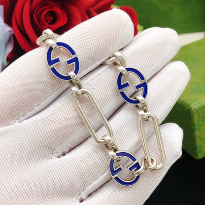 GG Blue Gold Bracelet
