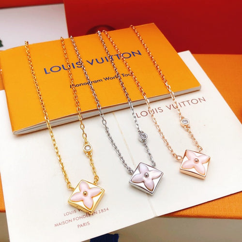 Louis Pink Blossom Necklace