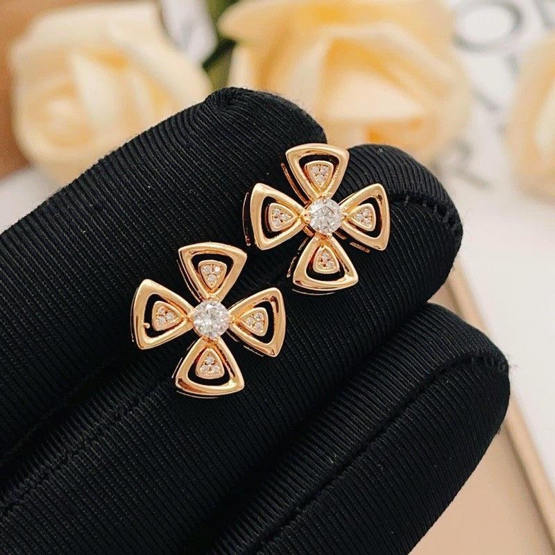 BVLG Fiorever Diamond Earring