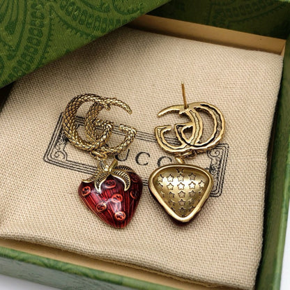 GG Strawberry Twist Earrings