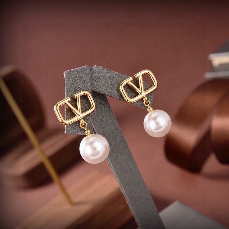 Vlogo Pearl Earrings